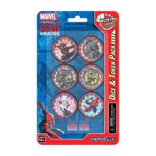 Marvel Heroclix Spider-Man Beyond Amazing Dice and Token Pack